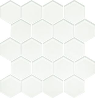 Uniwersalna Mozaika Szklana Paradyz Ivory Heksagon