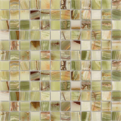 Мозаика Pietrine Onice Jade Verde POL (23x23x7) 298x298