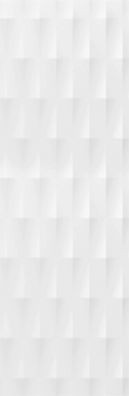 Плитка Trendy рельеф пики белый 25х75 (TYU052)